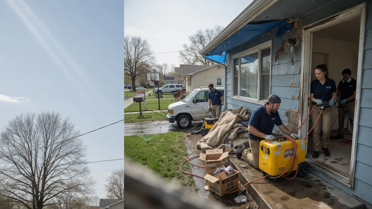 Basement Flood Cleanup in Commerce, OK near me